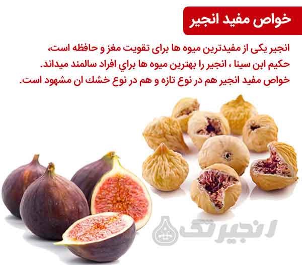 خاصیت انجیر خشک  انجیر خشک در دسته میوه های خشک قرار گرفته است. این میوه ی مقوی و پرخاصیت نوعی خشکبار به حساب می آید که خاصیت درمانی زیادی دارد. یکی ازخاصیت انجیر خشک ، کنترل دیابت می باشد. به عبارت دیگر ممکن است با تیتر ها و یا عنوان های متعددی چون انجیر خشک و دیابت مواجه شده باشید. این میوه ی بی ن ...
